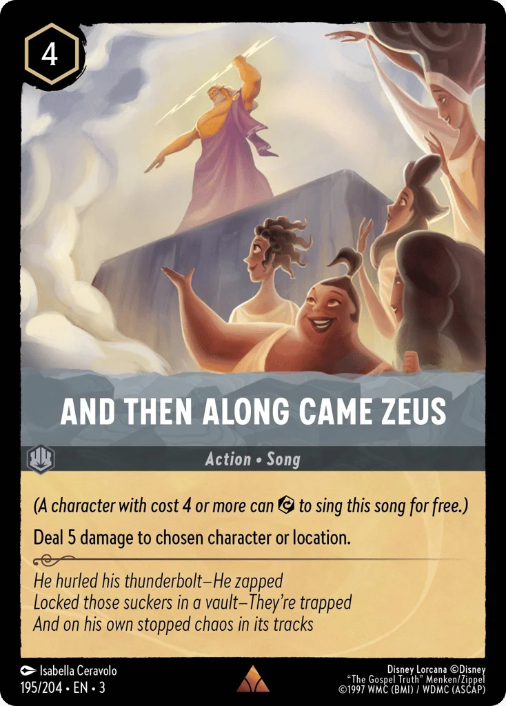 And Then Along Came Zeus · Into the Inklands