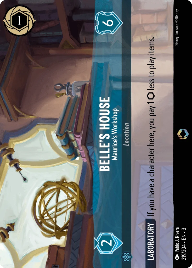 Belle's House - Maurice's Workshop · Into the Inklands
