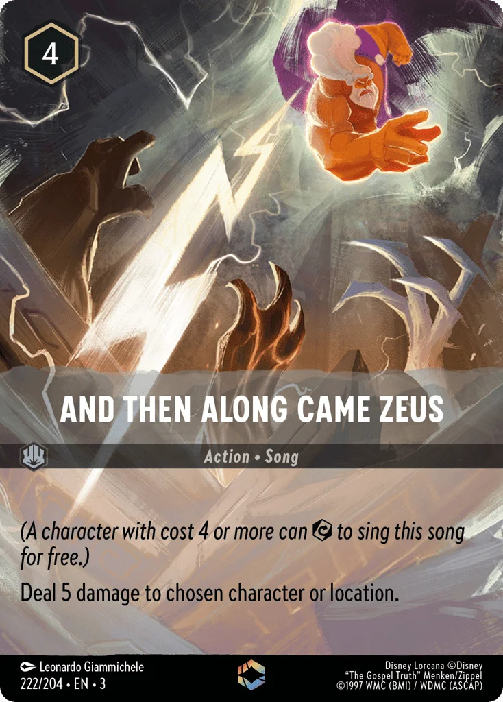 And Then Along Came Zeus · Into the Inklands