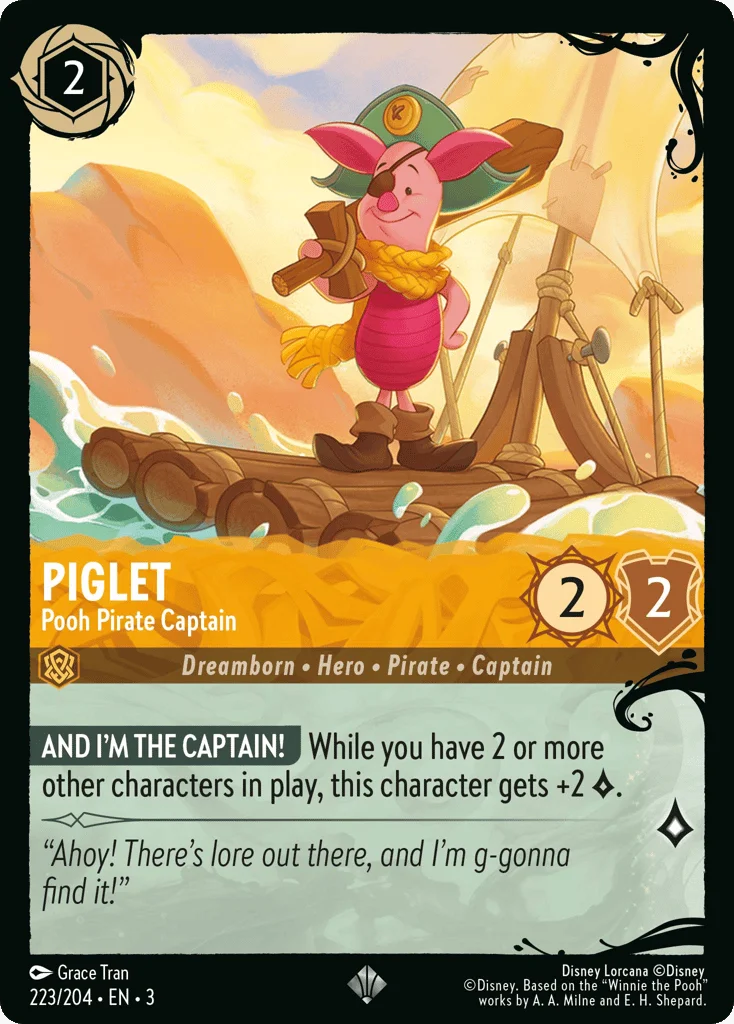 Piglet - Pooh Pirate Captain · Into the Inklands