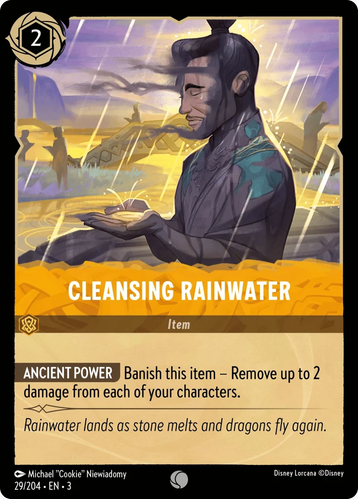 Cleansing Rainwater · Into the Inklands