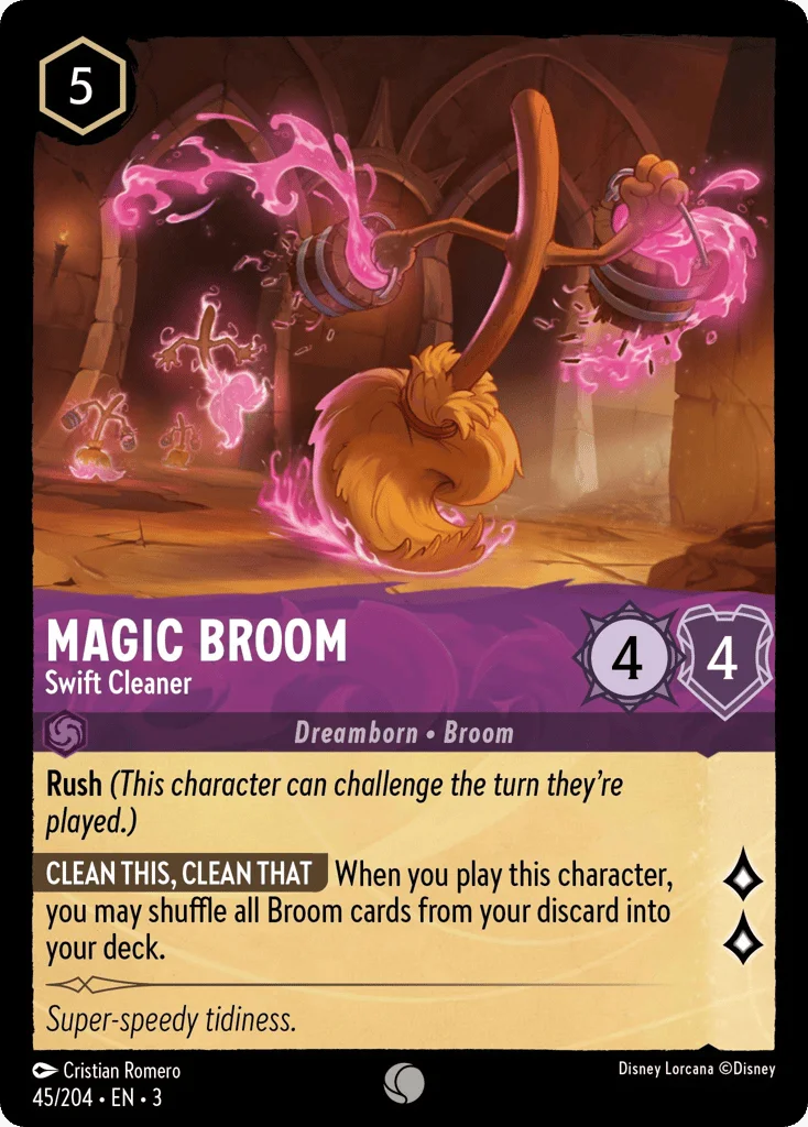 Magic Broom - Swift Cleaner · Into the Inklands
