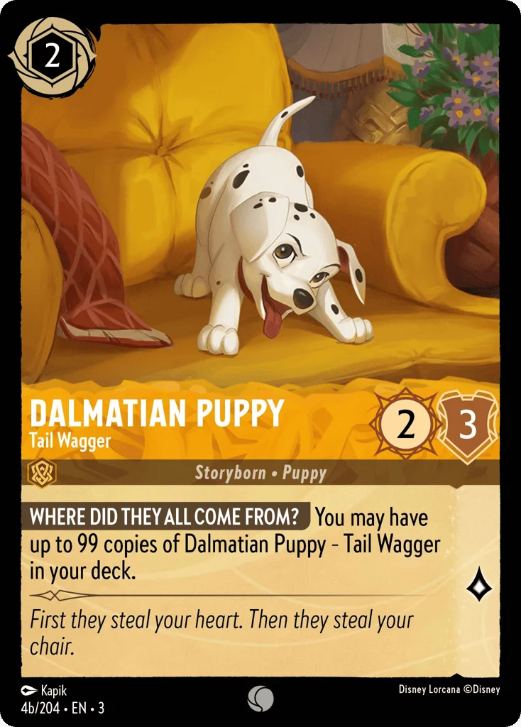 Dalmatian Puppy - Tail Wagger · Into the Inklands