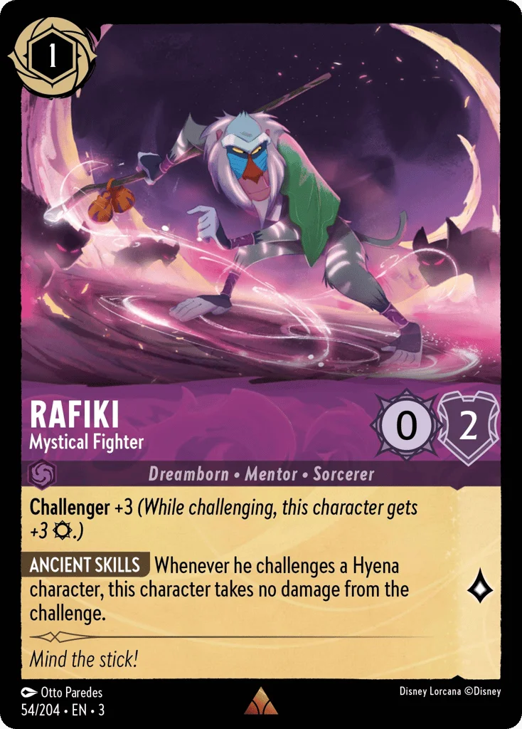 Rafiki - Mystical Fighter · Into the Inklands