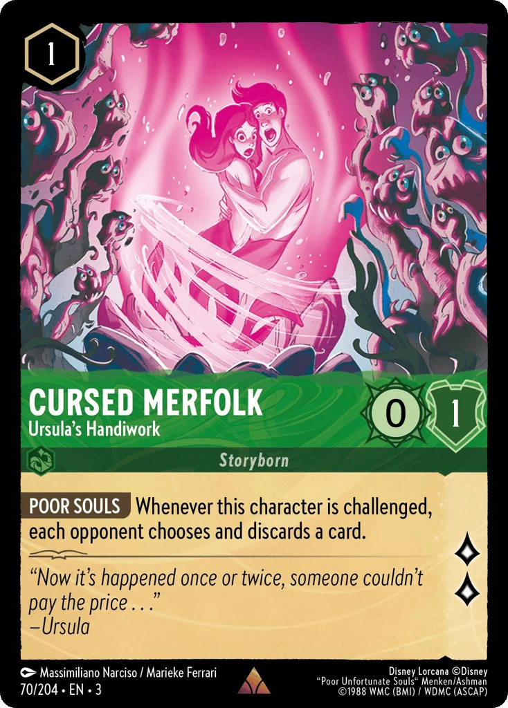 Cursed Merfolk - Ursula's Handiwork · Into the Inklands