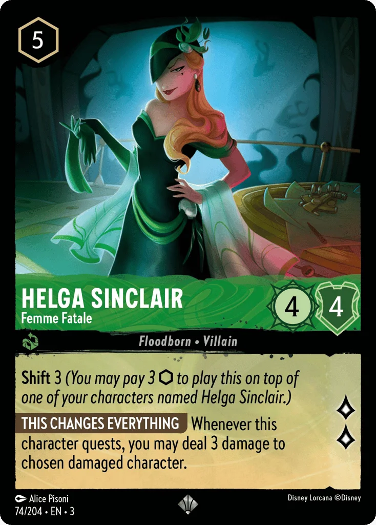 Helga Sinclair - Femme Fatale · Into the Inklands