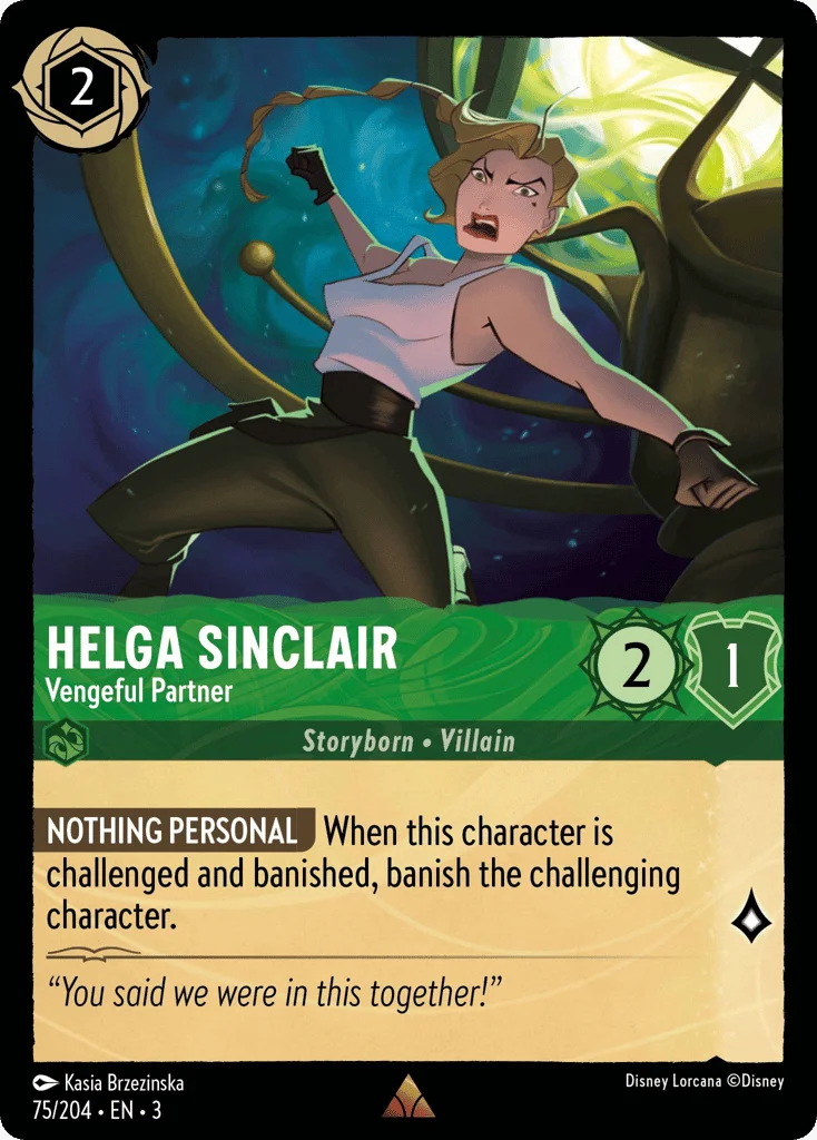 Helga Sinclair - Vengeful Partner · Into the Inklands