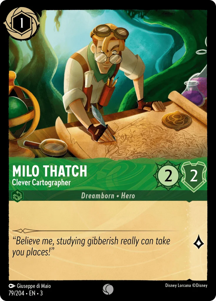 Milo Thatch - Clever Cartographer · Into the Inklands