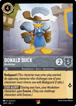 Donald Duck - Musketeer
