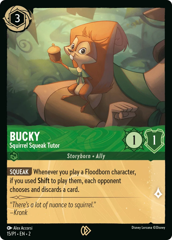 Bucky - Squirrel Squeak Tutor · Promo Expansion 1