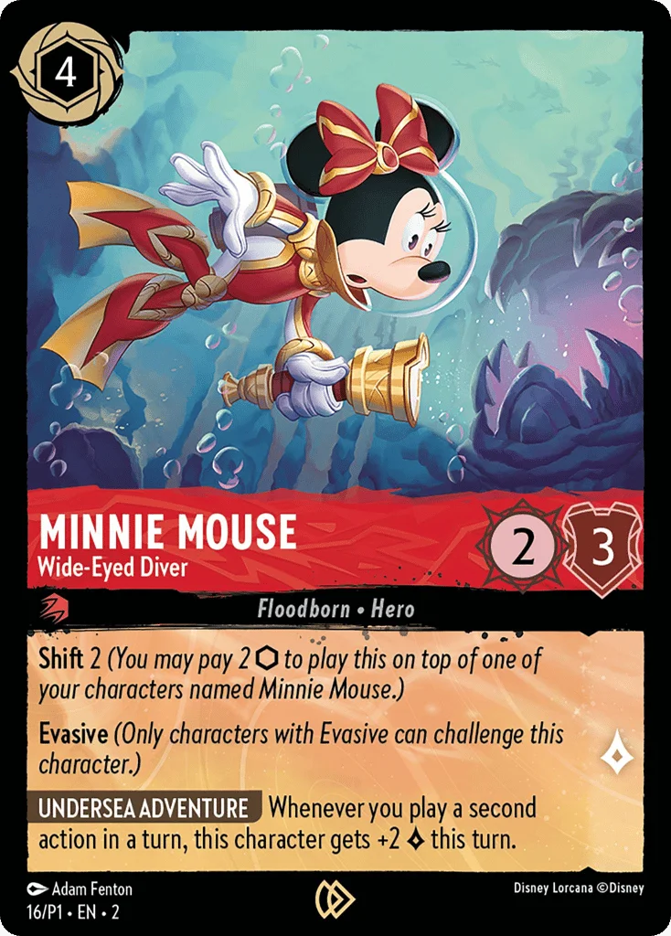Minnie Mouse - Wide-Eyed Diver · Promo Expansion 1