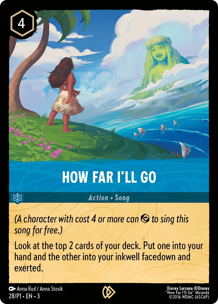 How Far I'll Go · Promo Expansion 1