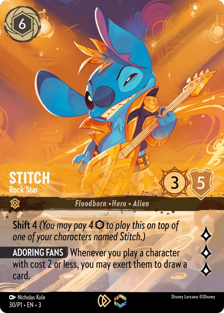 Stitch - Rock Star · Promo Expansion 1