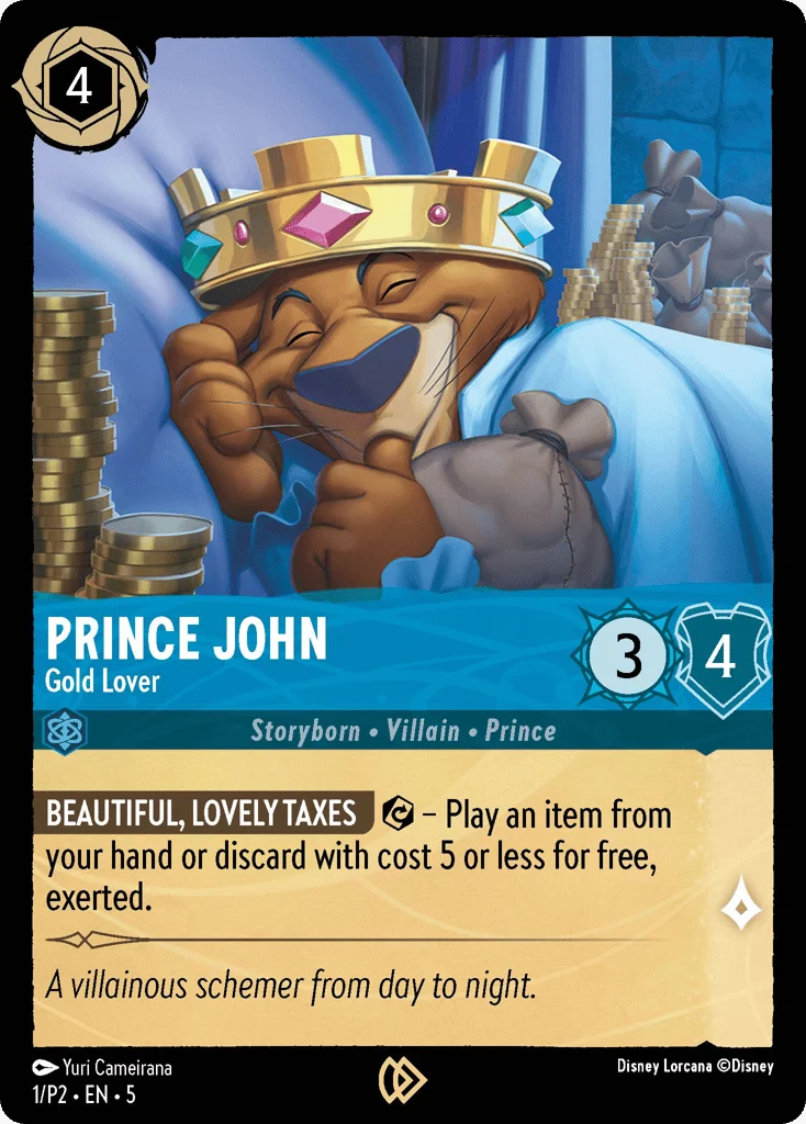 Prince John - Gold Lover · Promo Expansion 2