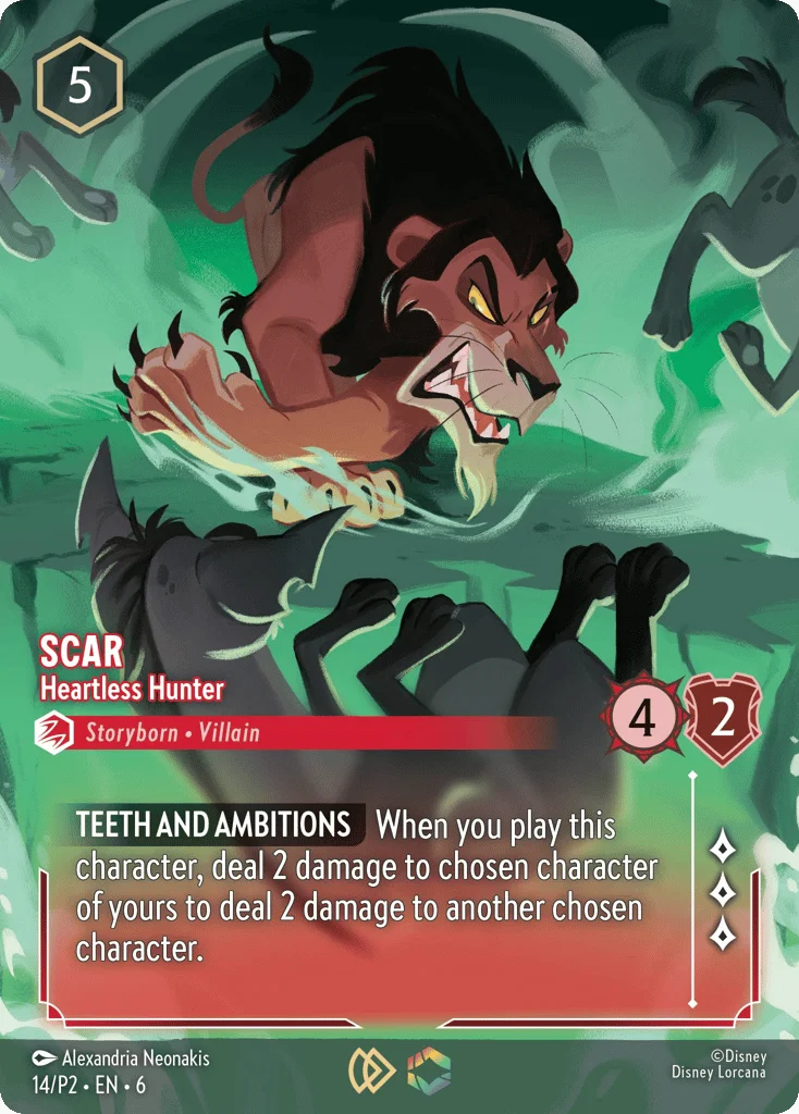Scar - Heartless Hunter · Promo Expansion 2