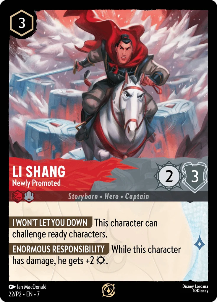 Li Shang - Newly Promoted · Promo Expansion 2