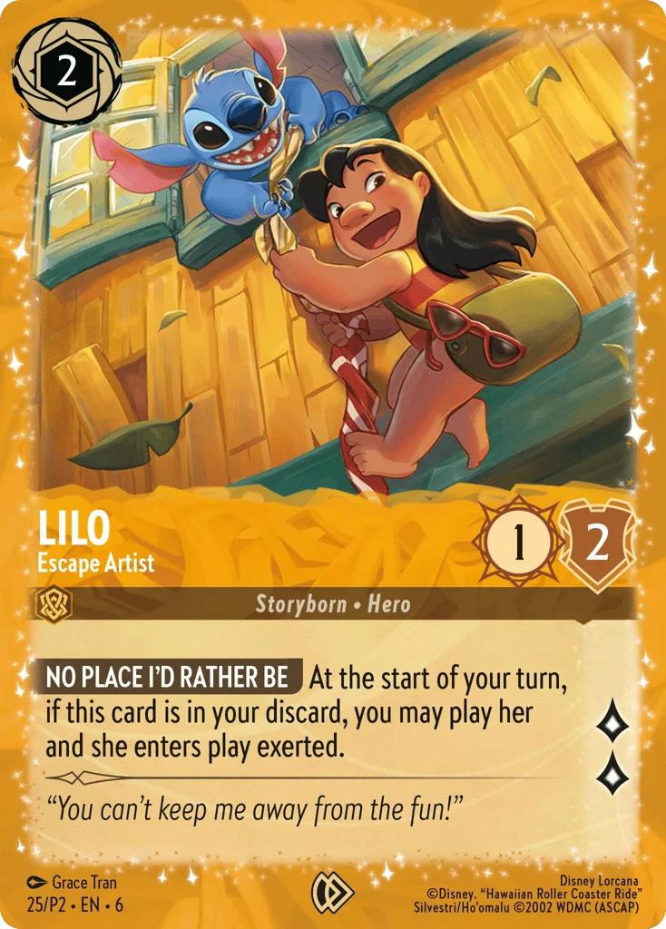 Lilo - Escape Artist · Promo Expansion 2