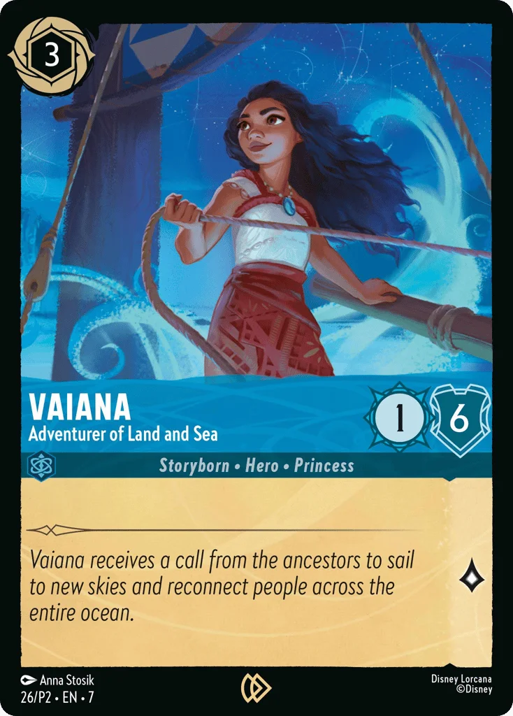 Vaiana - Adventurer of Land and Sea · Promo Expansion 2