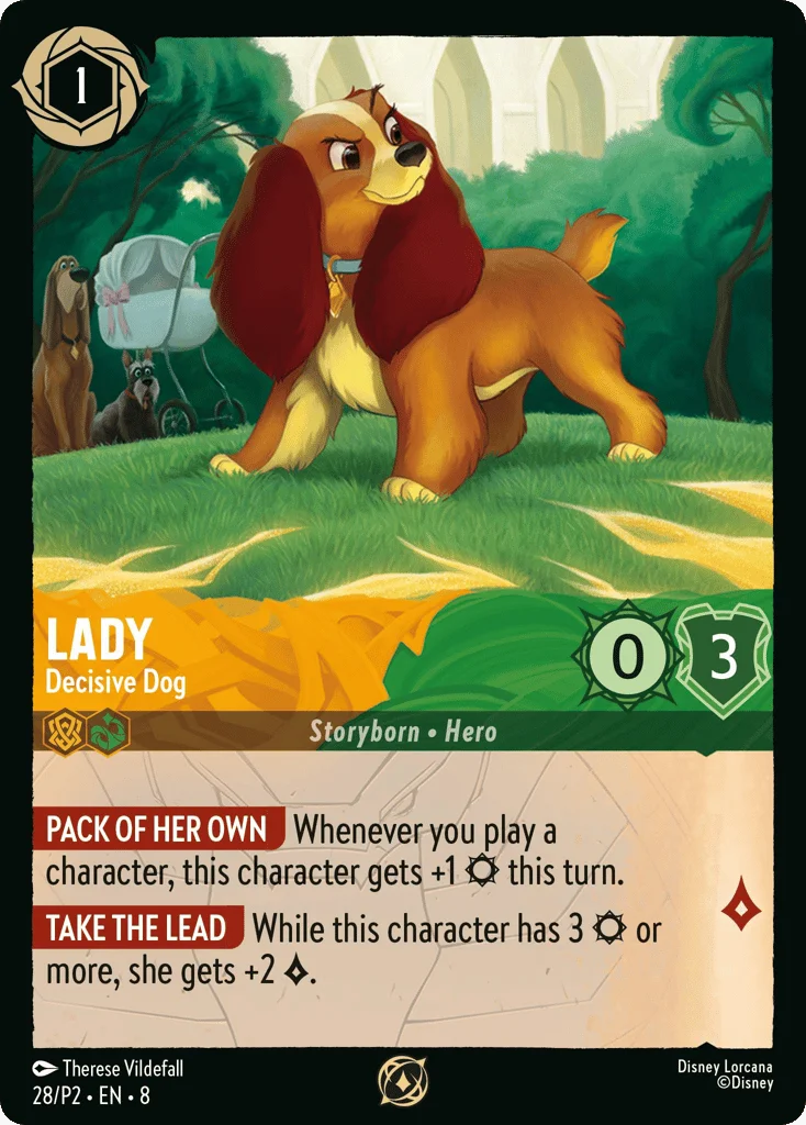 Lady - Decisive Dog · Promo Expansion 2