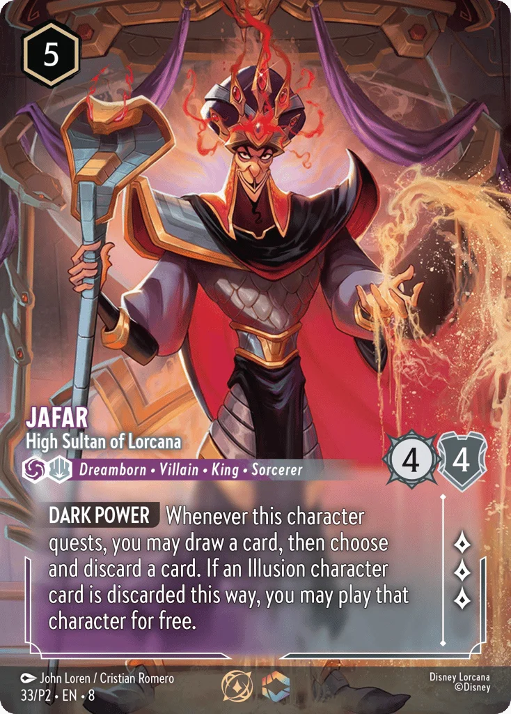 Jafar - High Sultan of Lorcana · Promo Expansion 2