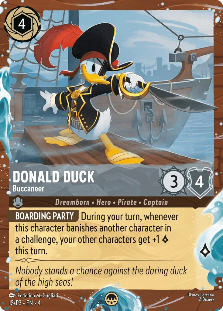 Donald Duck - Buccaneer · Promo Expansion 3