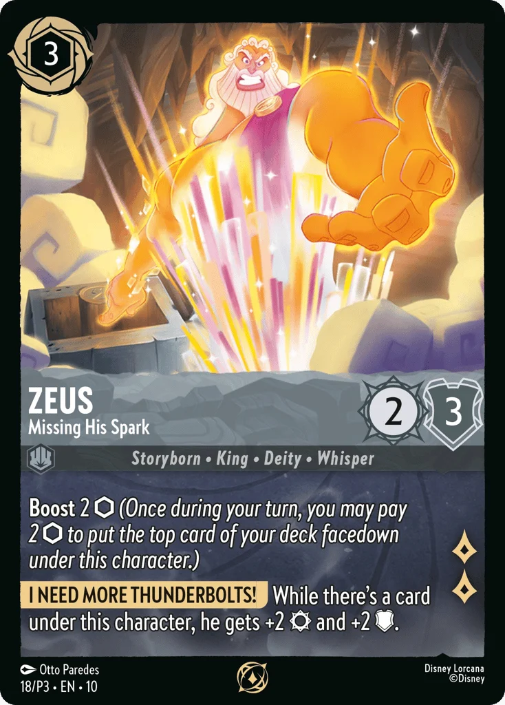 Zeus - Missing His Spark · Promo Expansion 3