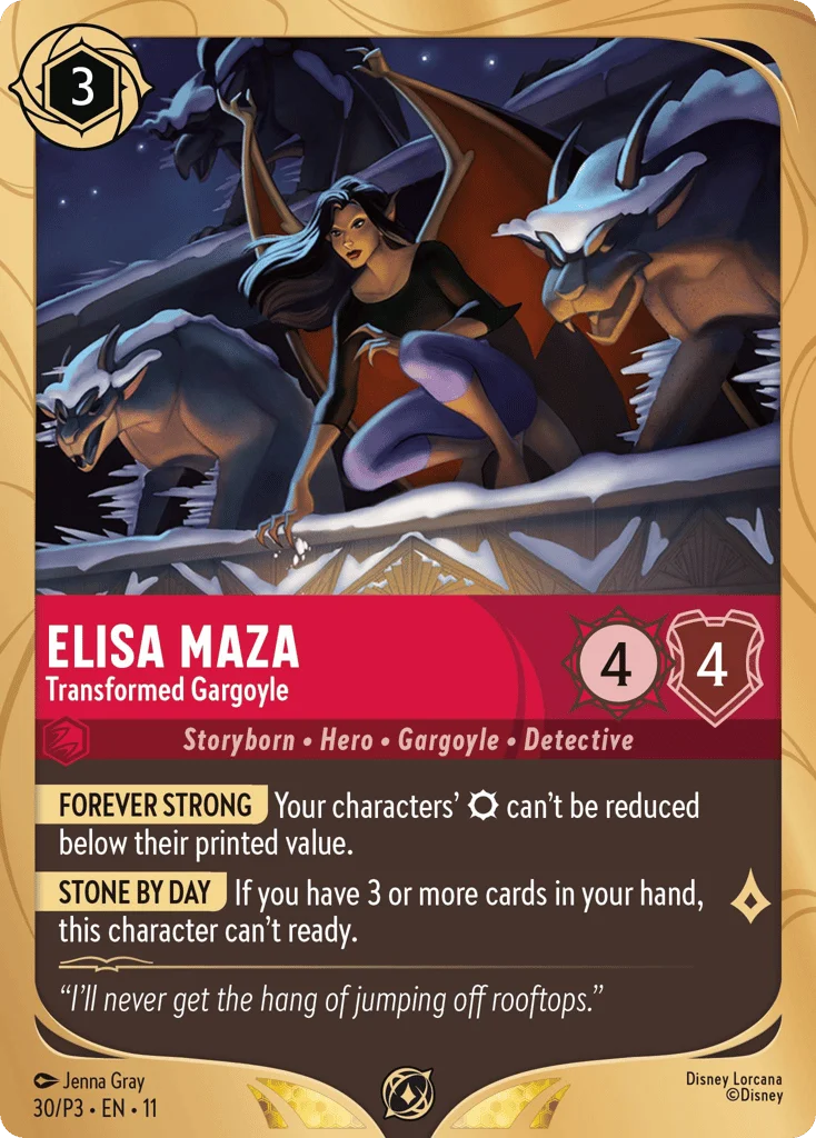 Elisa Maza - Transformed Gargoyle · Promo Expansion 3