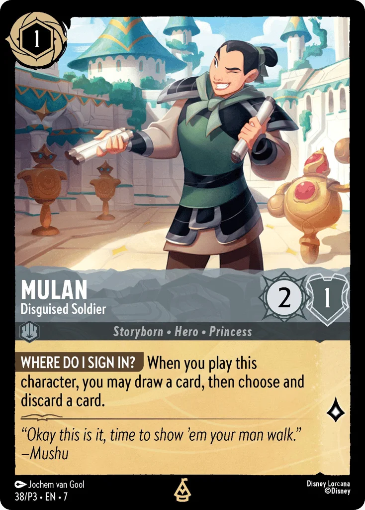 Mulan - Disguised Soldier · Promo Expansion 3