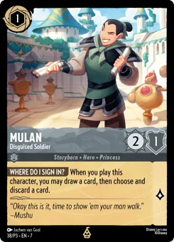 Mulan - Disguised Soldier