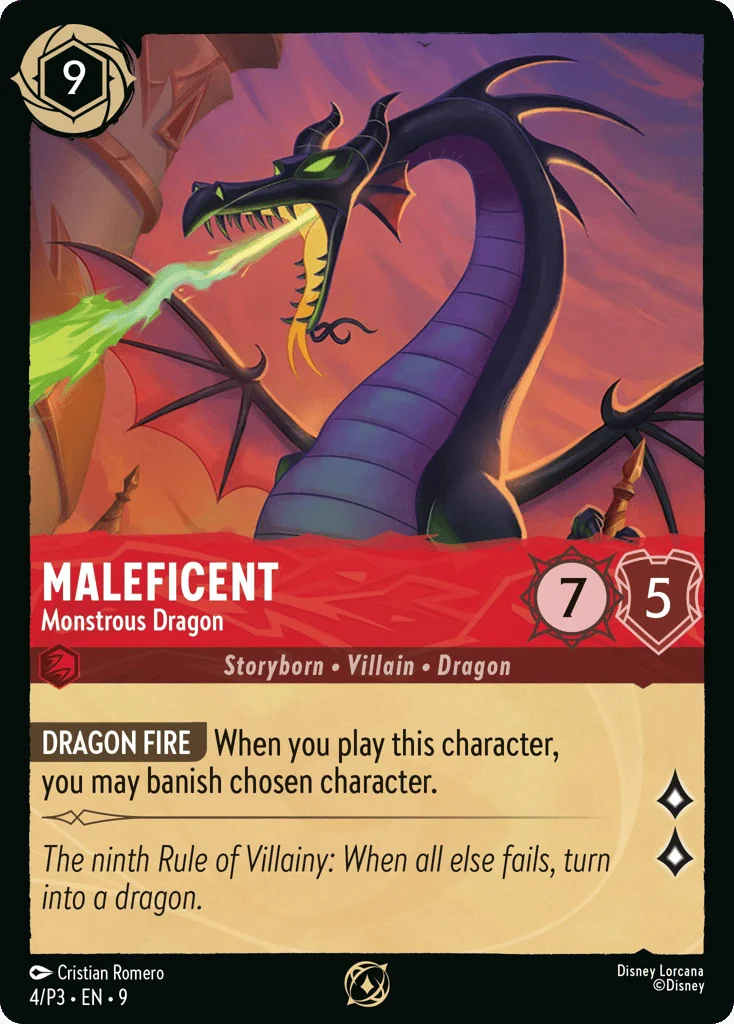 Maleficent - Monstrous Dragon · Promo Expansion 3