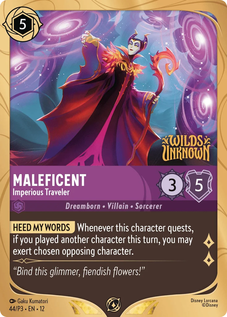 Maleficent - Imperious Traveler · Promo Expansion 3