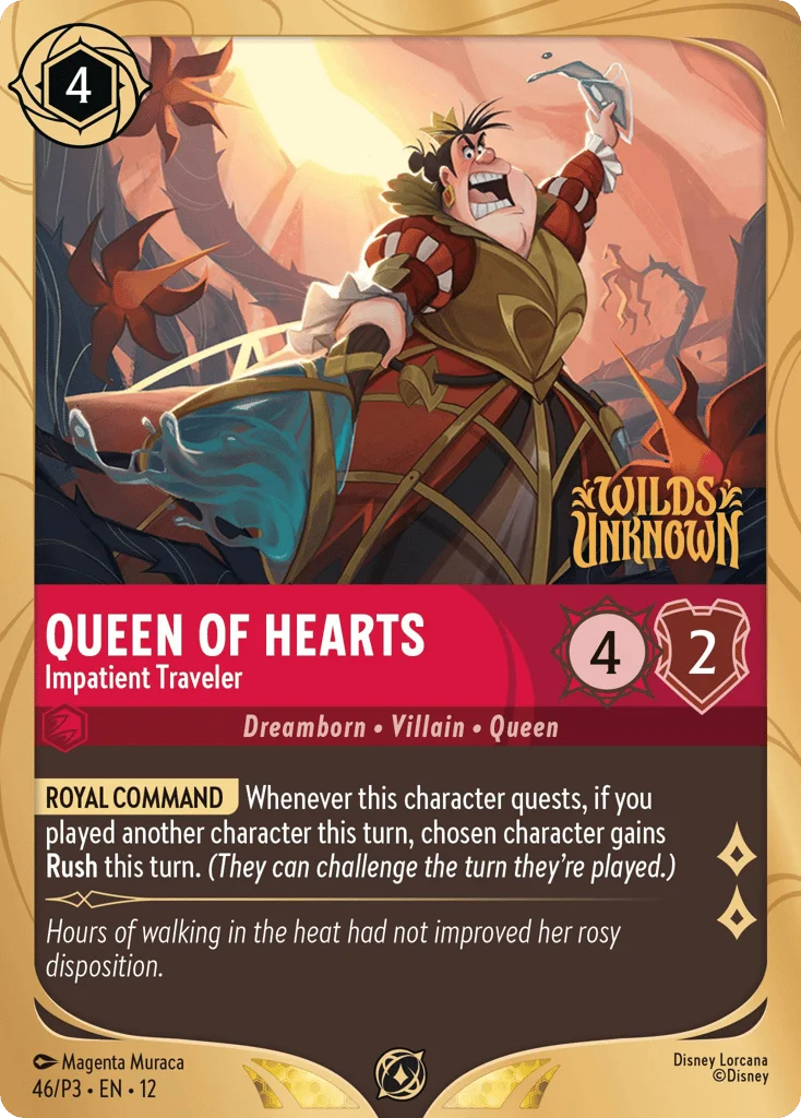 Queen of Hearts - Impatient Traveler · Promo Expansion 3