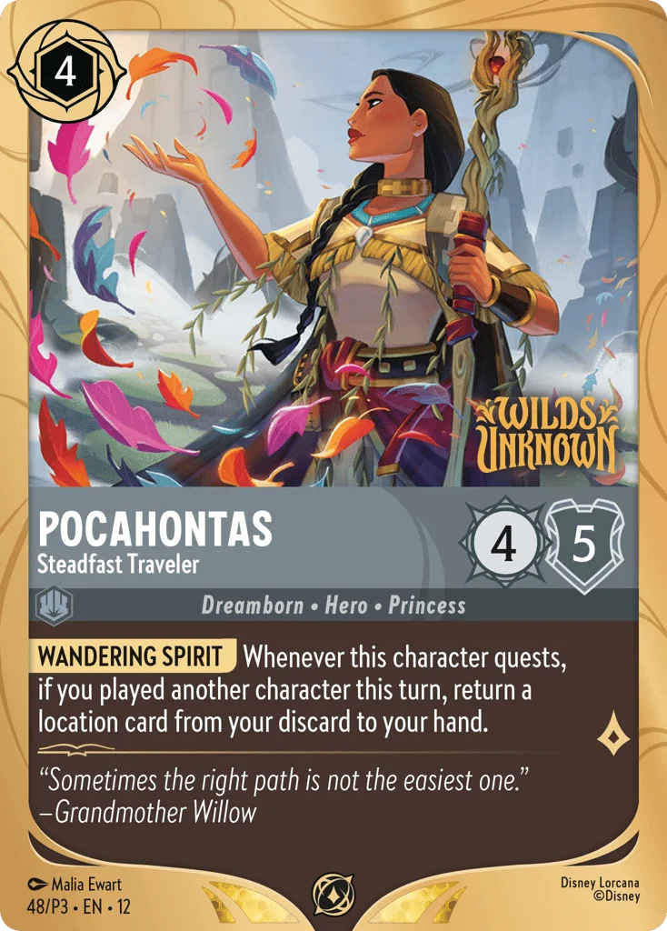 Pocahontas - Steadfast Traveler · Promo Expansion 3