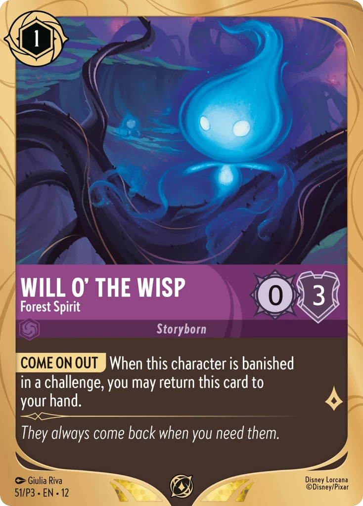 Will o' the Wisp - Forest Spirit · Promo Expansion 3