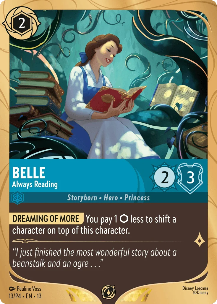Belle - Always Reading · Promo Expansion 4