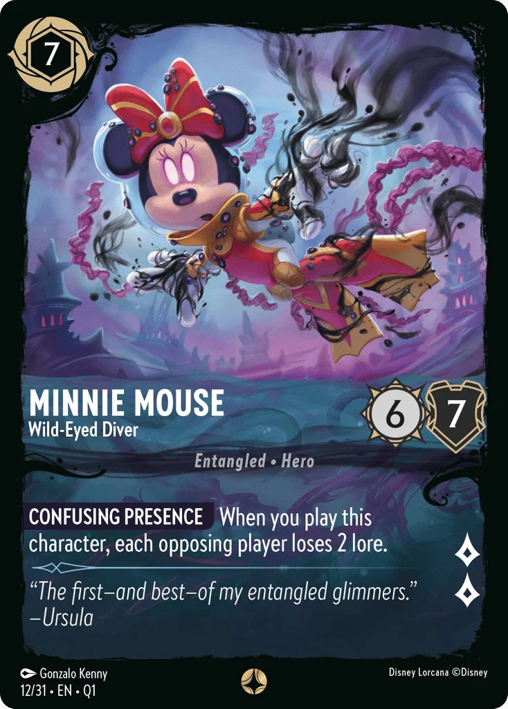 Minnie Mouse - Wild-Eyed Diver · Deep Trouble