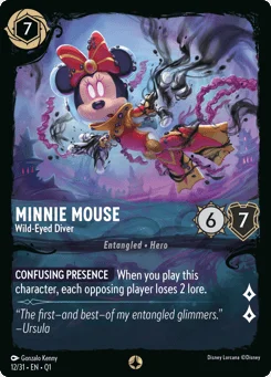 Minnie Mouse - Wild-Eyed Diver