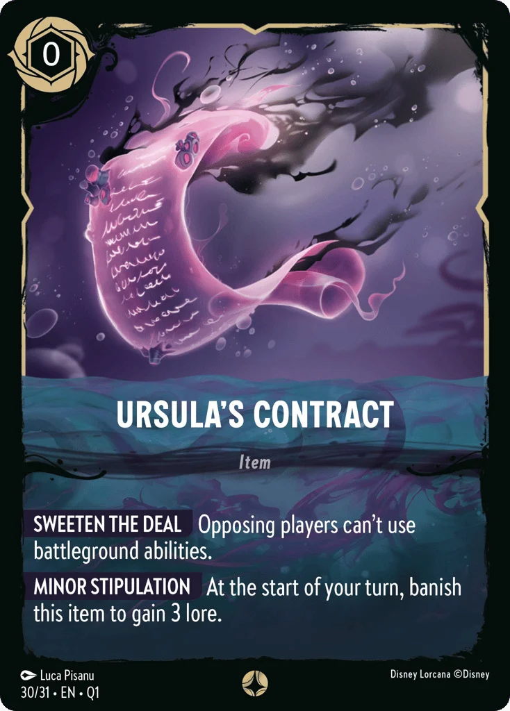 Ursula's Contract · Deep Trouble
