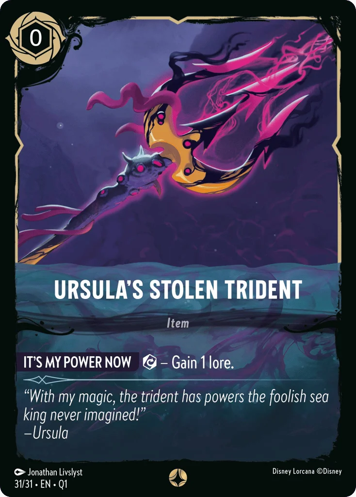 Ursula's Stolen Trident · Deep Trouble