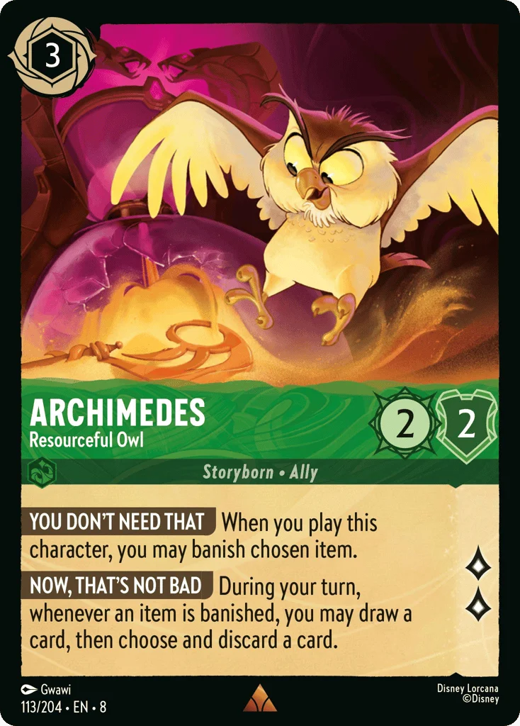 Archimedes - Resourceful Owl · Reign of Jafar