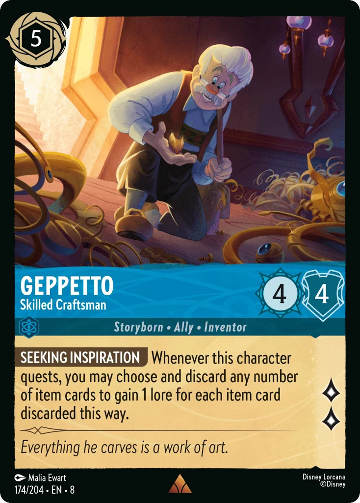 Geppetto - Skilled Craftsman · Reign of Jafar