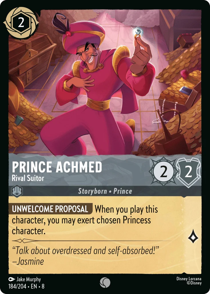 Prince Achmed - Rival Suitor · Reign of Jafar