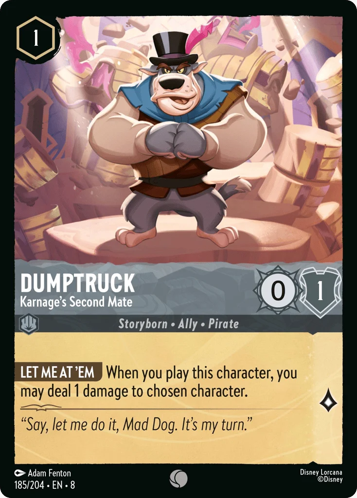 Dumptruck - Karnage's Second Mate · Reign of Jafar