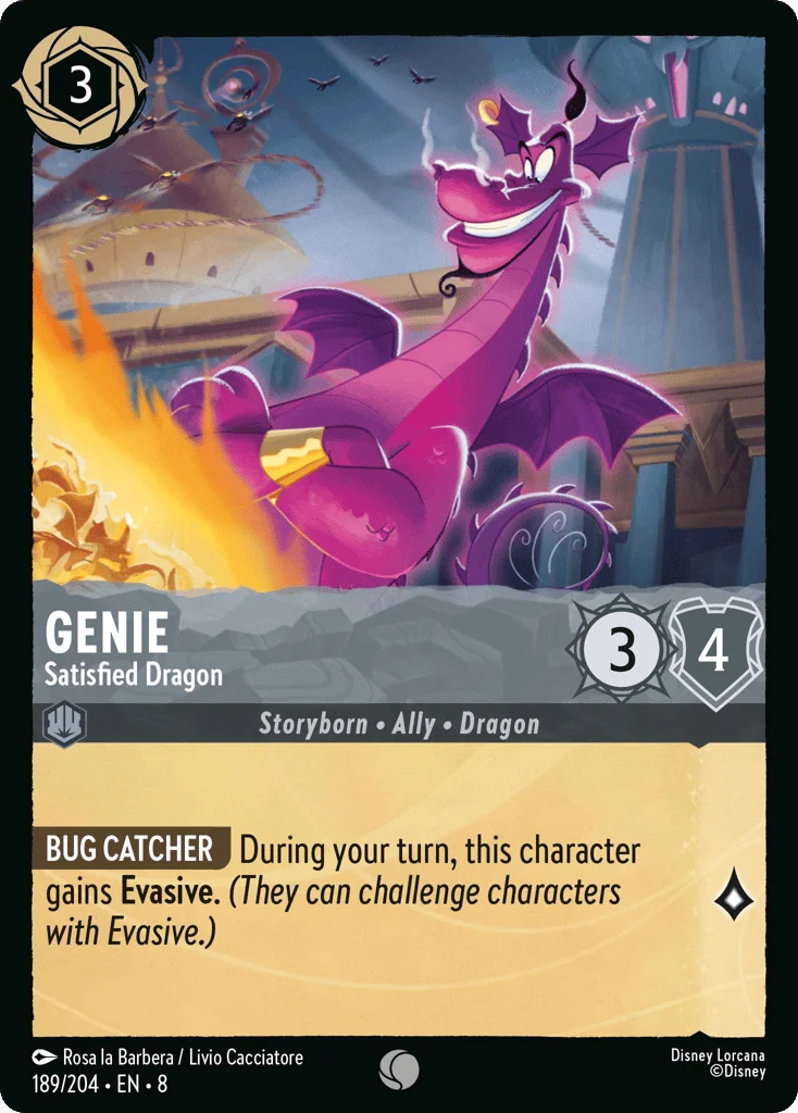 Genie - Satisfied Dragon · Reign of Jafar