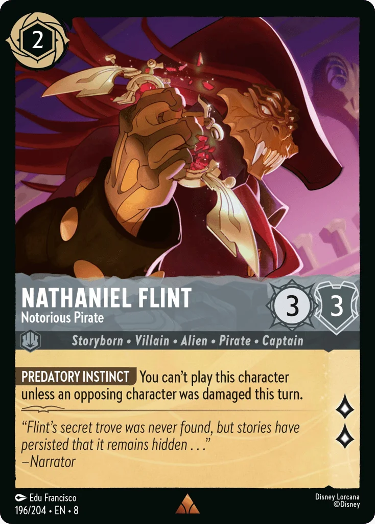Nathaniel Flint - Notorious Pirate · Reign of Jafar