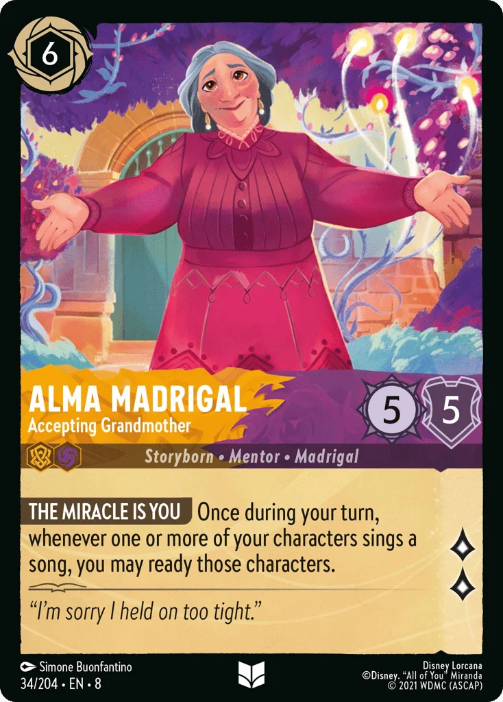 Alma Madrigal - Accepting Grandmother · Reign of Jafar