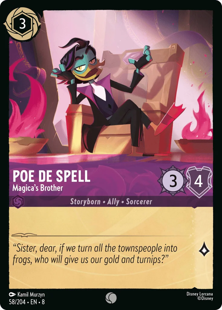 Poe De Spell - Magica's Brother · Reign of Jafar