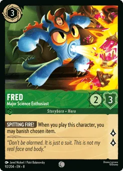 Fred - Major Science Enthusiast