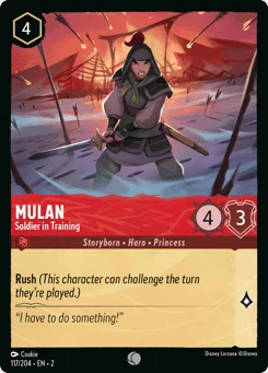 Mulan - Soldier in Training