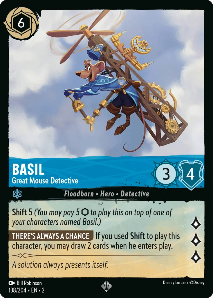 Basil - Great Mouse Detective · Rise of the Floodborn